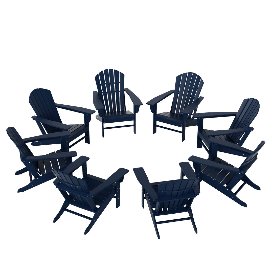 Dylan Outdoor Adirondack Chair (Set of 8)