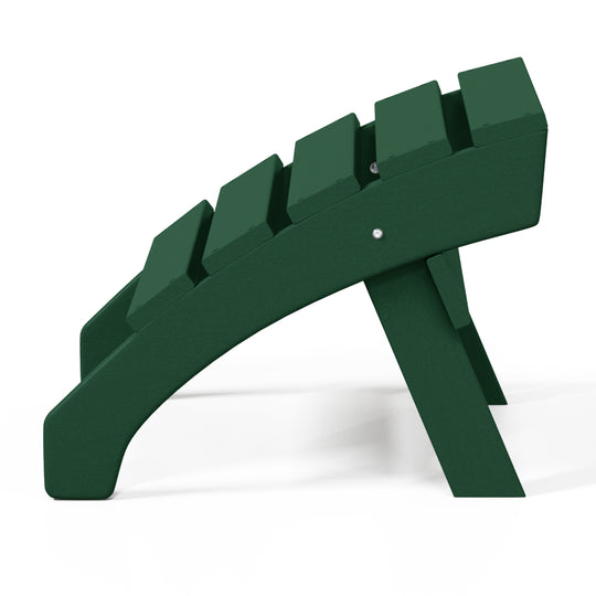 Dylan Outdoor Patio HDPE Adirondack Ottoman Footrest