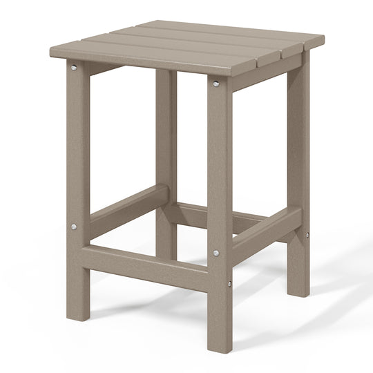 Malibu 14" square outdoor Side table for Adirondack chair