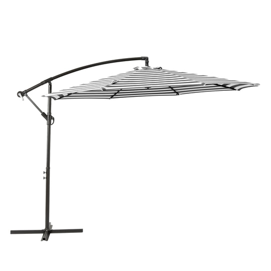 Julia 10 ft. Outdoor / Patio Cantilever Hanging Umbrella