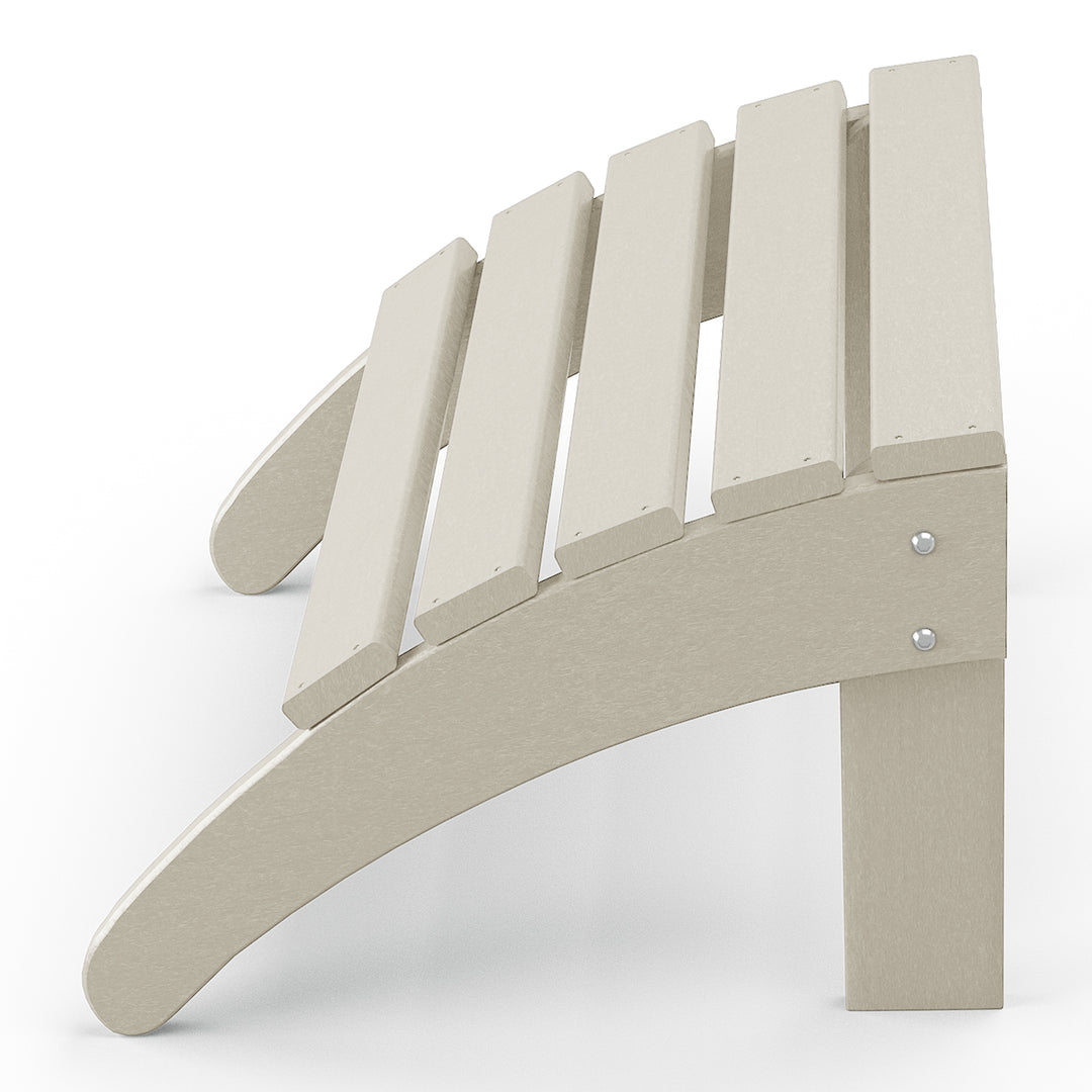 Malibu Outdoor folding ottoman for Adirondack chair