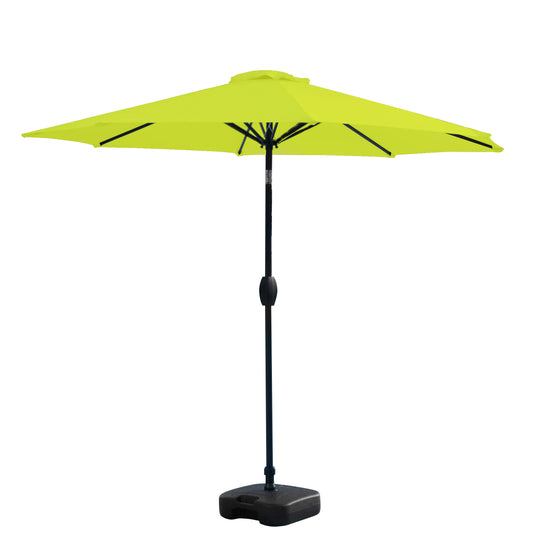 Paolo 9 ft. Patio Umbrella with Weight Base Kit