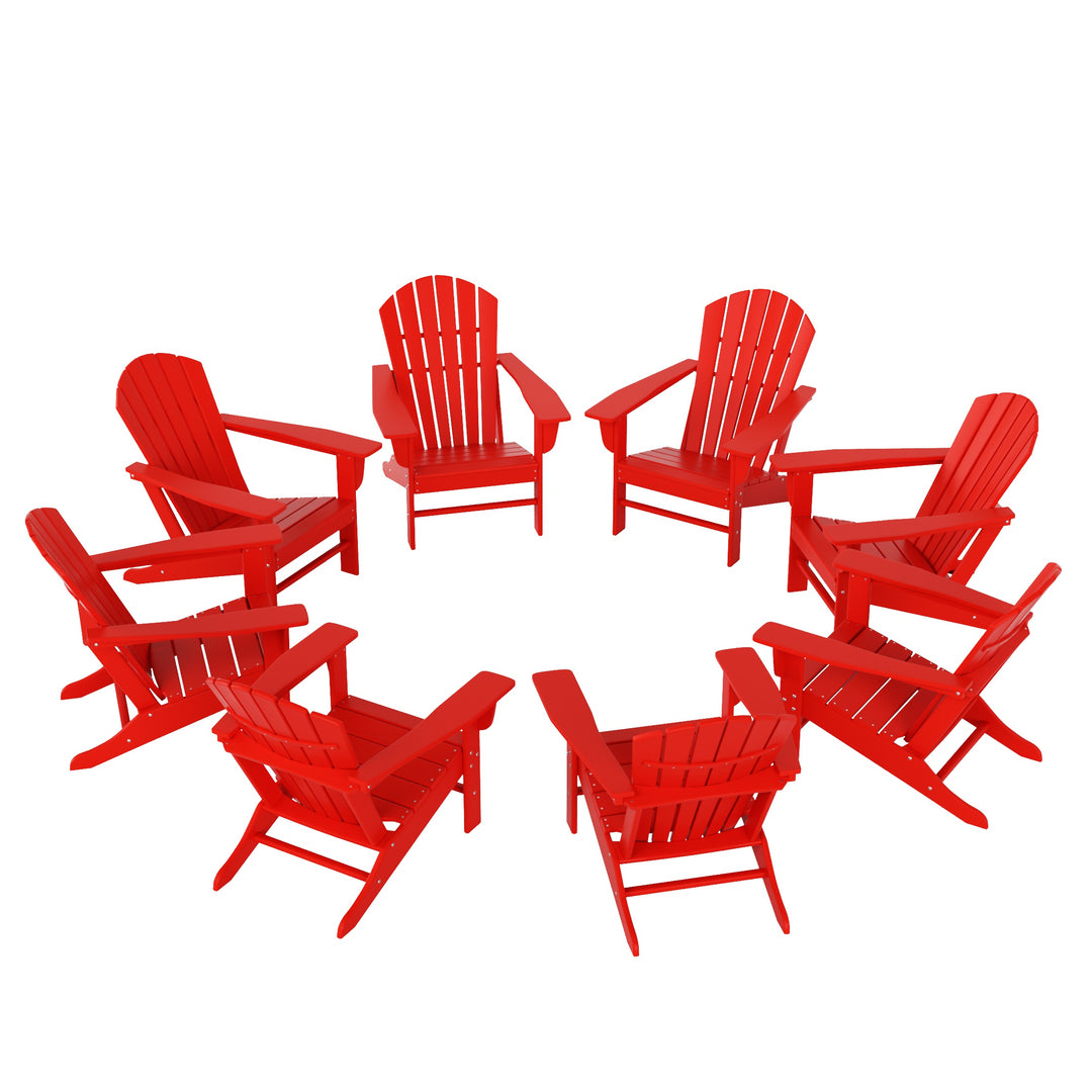 Dylan Outdoor Adirondack Chair (Set of 8)