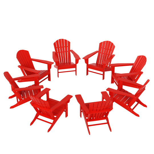 Dylan Outdoor Adirondack Chair (Set of 8)