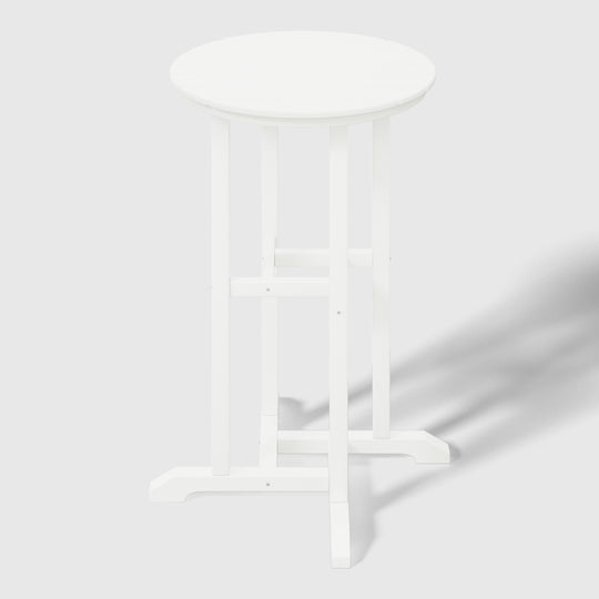 Malibu 37" Counter Height Round Outdoor Patio Bistro Bar Table