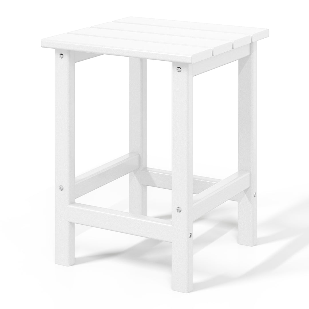 Malibu 14" square outdoor Side table for Adirondack chair