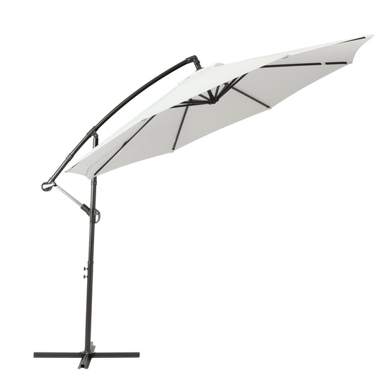 Julia 10 ft. Outdoor / Patio Cantilever Hanging Umbrella