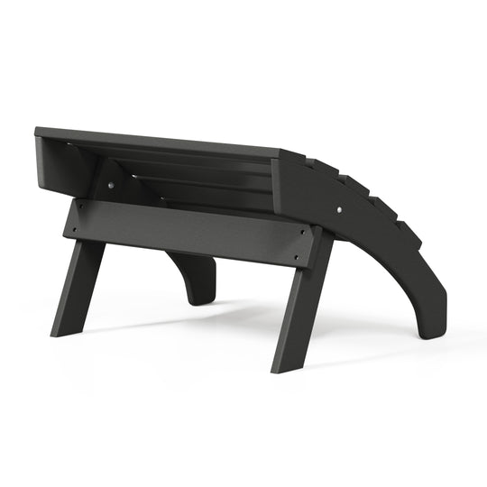 Dylan Outdoor Patio HDPE Adirondack Ottoman Footrest