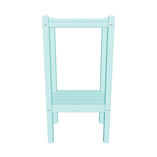 Malibu 36" Outdoor Adirondack HDPE 2-Tier Patio Side Table