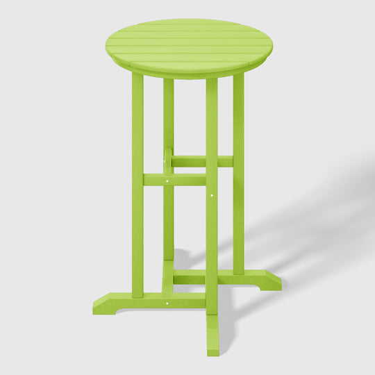 Malibu 37" Counter Height Round Outdoor Patio Bistro Bar Table