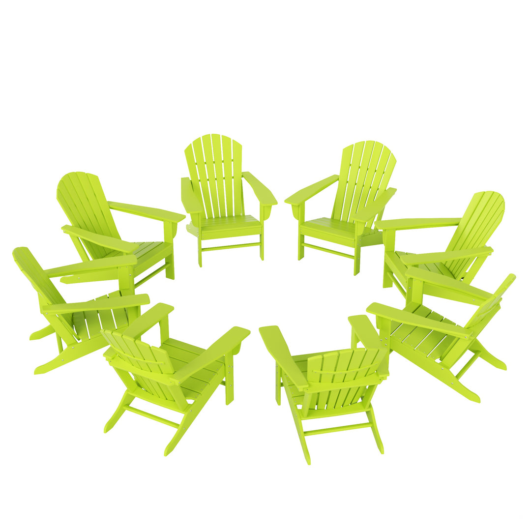 Dylan Outdoor Adirondack Chair (Set of 8)