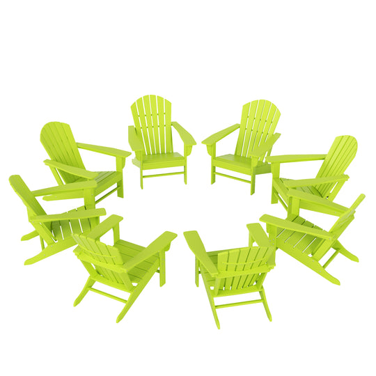 Dylan Outdoor Adirondack Chair (Set of 8)