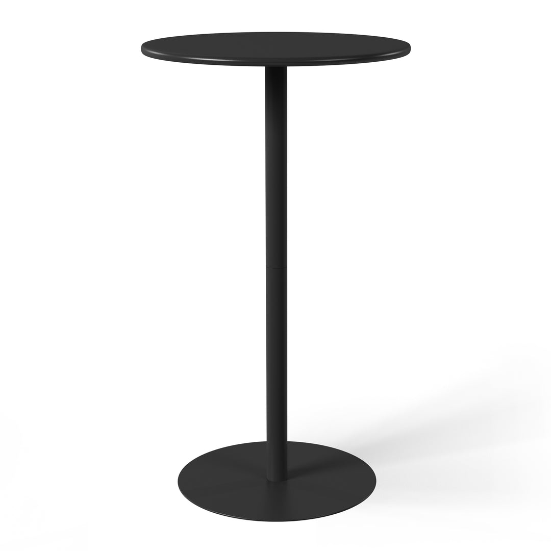 Playa 41.25" Adjustable Metal Round Bar Height Table