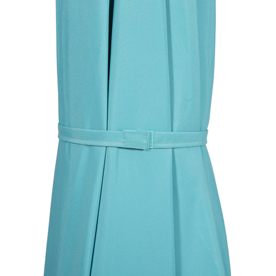 Lanai 9 Ft Outdoor Patio Half Market Umbrella