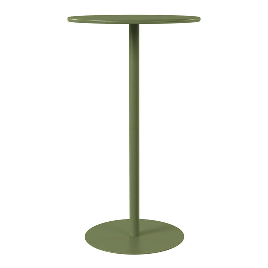 Playa 41.25" Adjustable Metal Round Bar Height Table