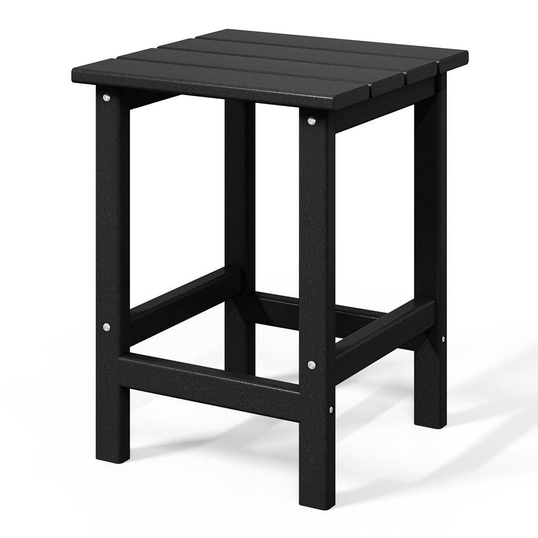 Malibu 14" square outdoor Side table for Adirondack chair