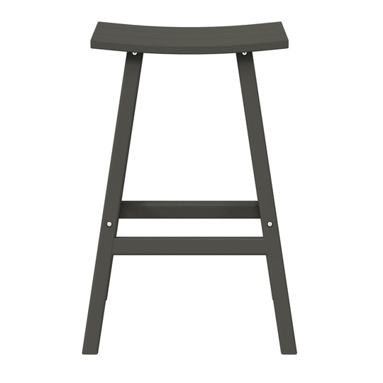 Malibu 29" height Outdoor / Patio Saddle bar stool