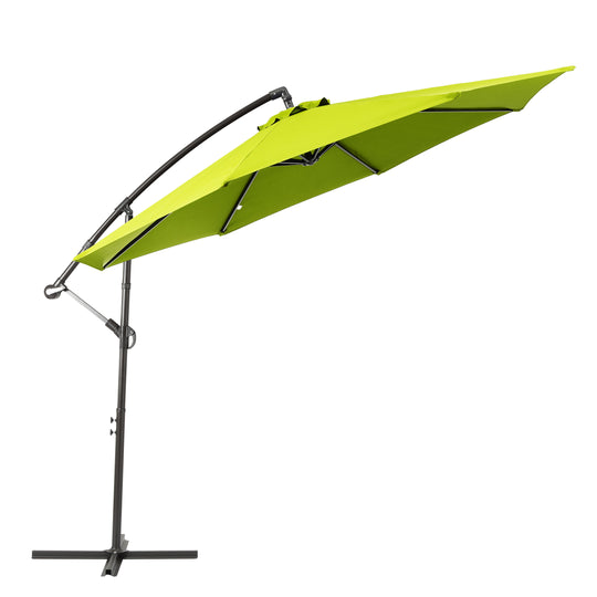 Julia 10 ft. Outdoor / Patio Cantilever Hanging Umbrella