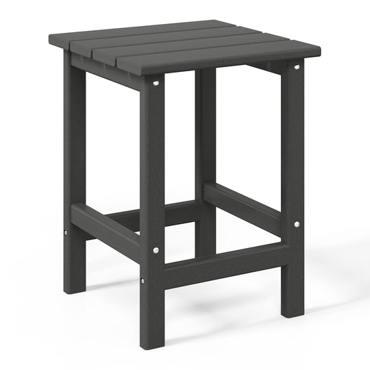 Malibu 14" square outdoor Side table for Adirondack chair