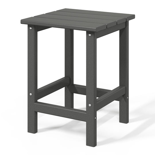 Malibu 14" square outdoor Side table for Adirondack chair