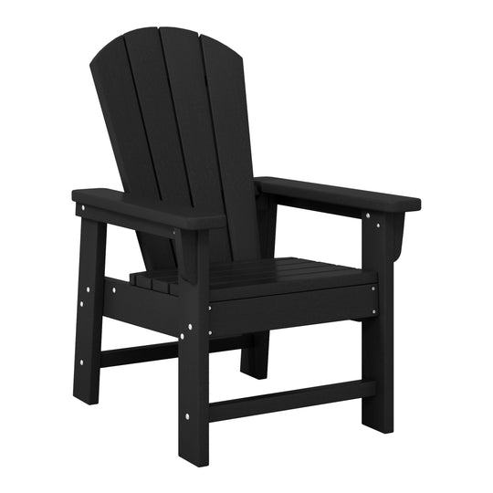 Malibu Kids Outdoor Adirondack Plastic Patio Chair (Set of 4)