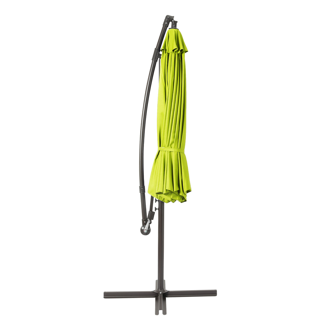 Julia 10 ft. Outdoor / Patio Cantilever Hanging Umbrella
