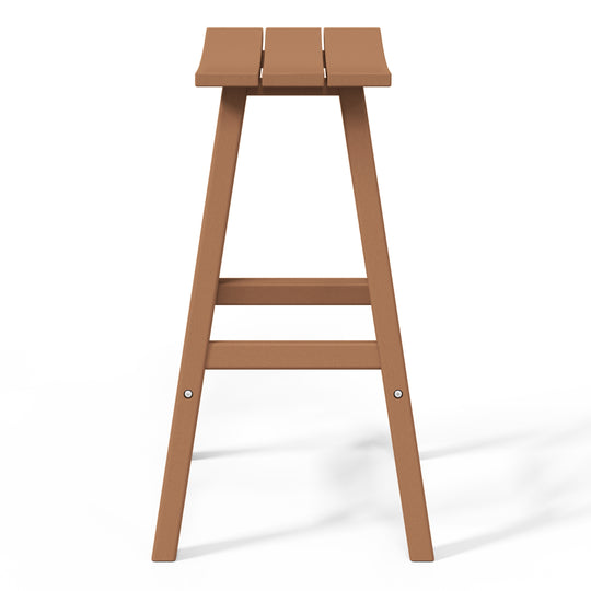 Malibu 29" height Outdoor / Patio Saddle bar stool