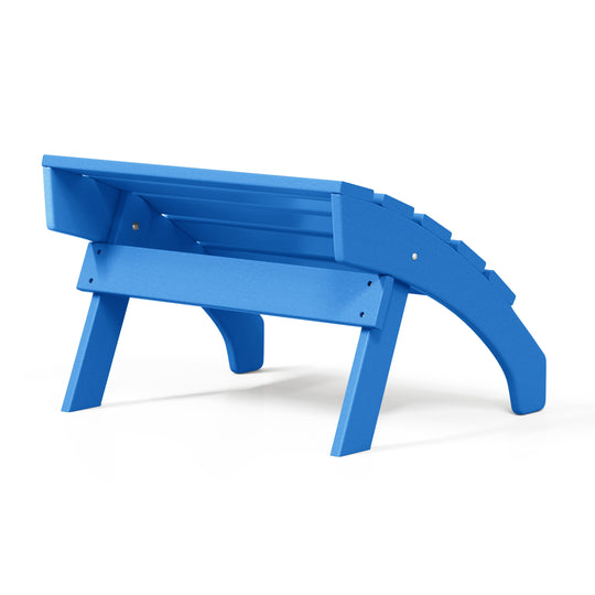 Dylan Outdoor Patio HDPE Adirondack Ottoman Footrest