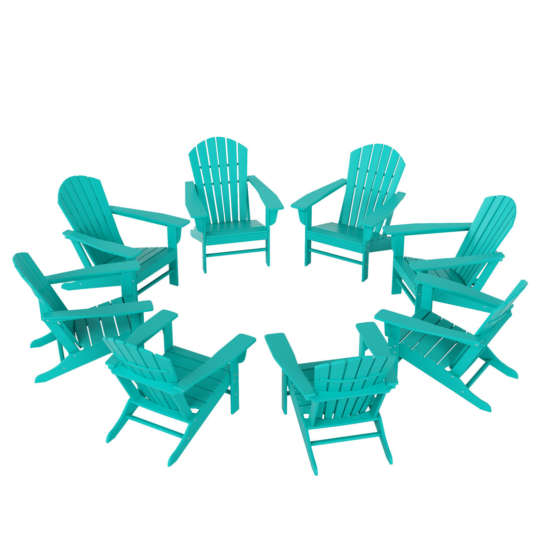 Dylan Outdoor Adirondack Chair (Set of 8)