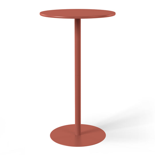 Playa 41.25" Adjustable Metal Round Bar Height Table