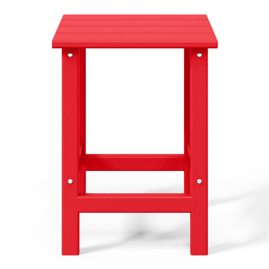Malibu 14" square outdoor Side table for Adirondack chair