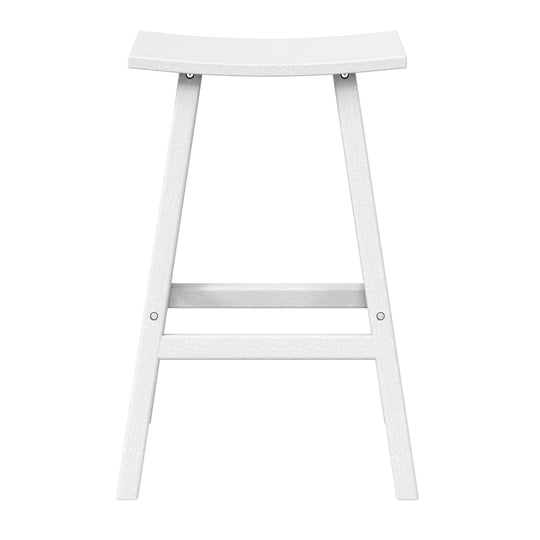 Malibu 29" height Outdoor / Patio Saddle bar stool