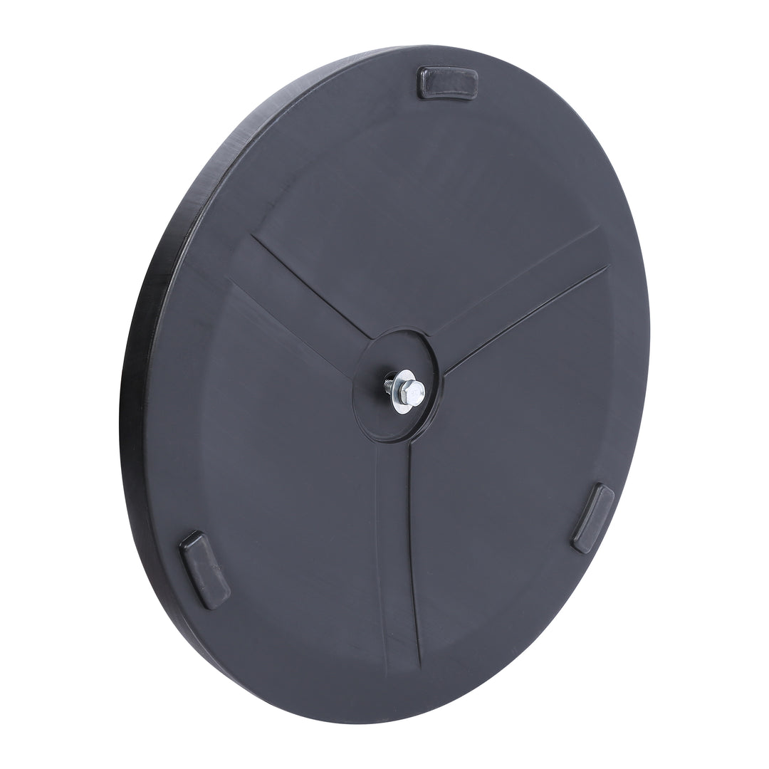 Easten Round Resin Free Standing Market Umbrella Base with Decorative Pattern