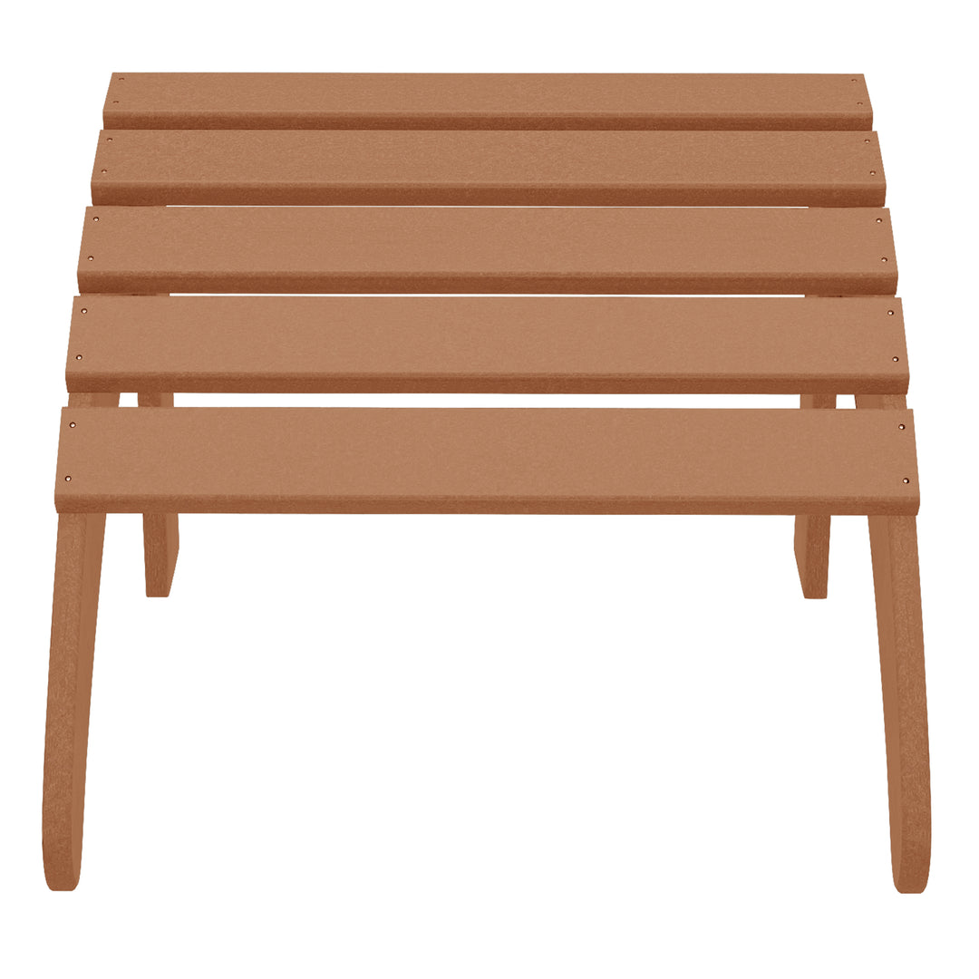 Malibu Outdoor folding ottoman for Adirondack chair