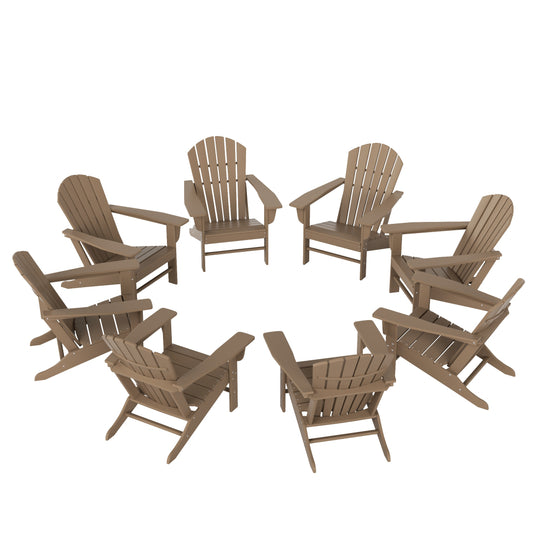 Dylan Outdoor Adirondack Chair (Set of 8)