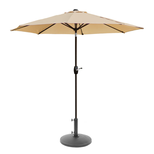 Paolo 9 ft. Patio Umbrella with Weight Base Kit
