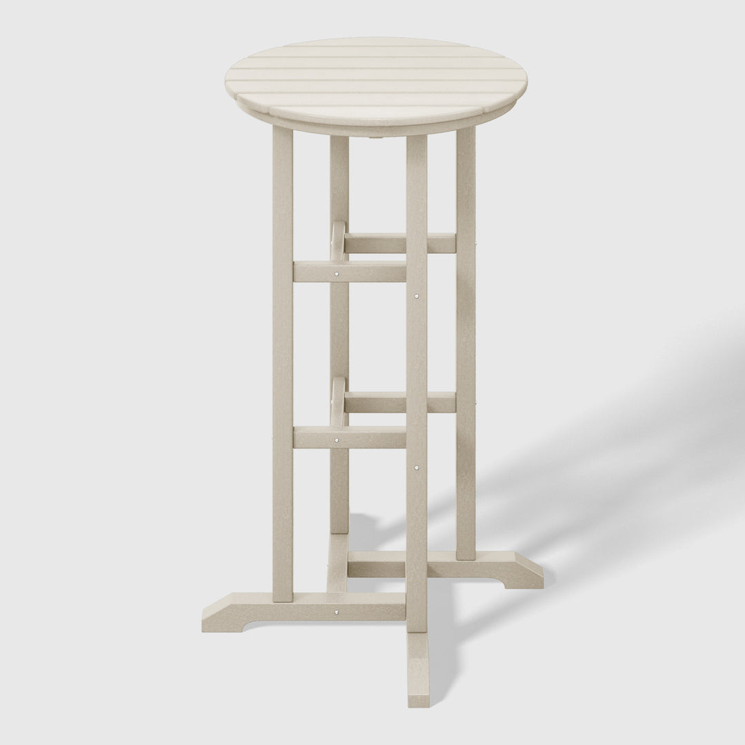Malibu 42" Counter Height Round Outdoor Patio Bistro Bar Table