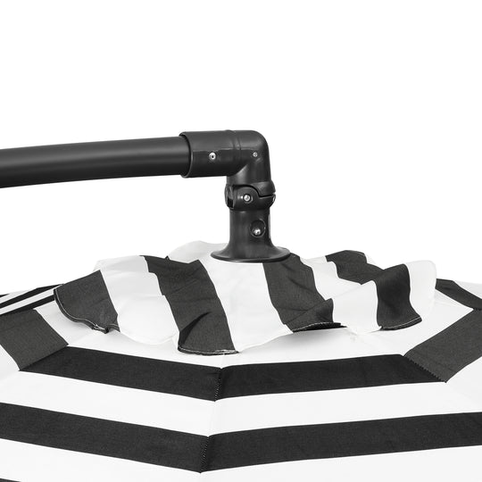 Julia 10 ft. Outdoor / Patio Cantilever Hanging Umbrella