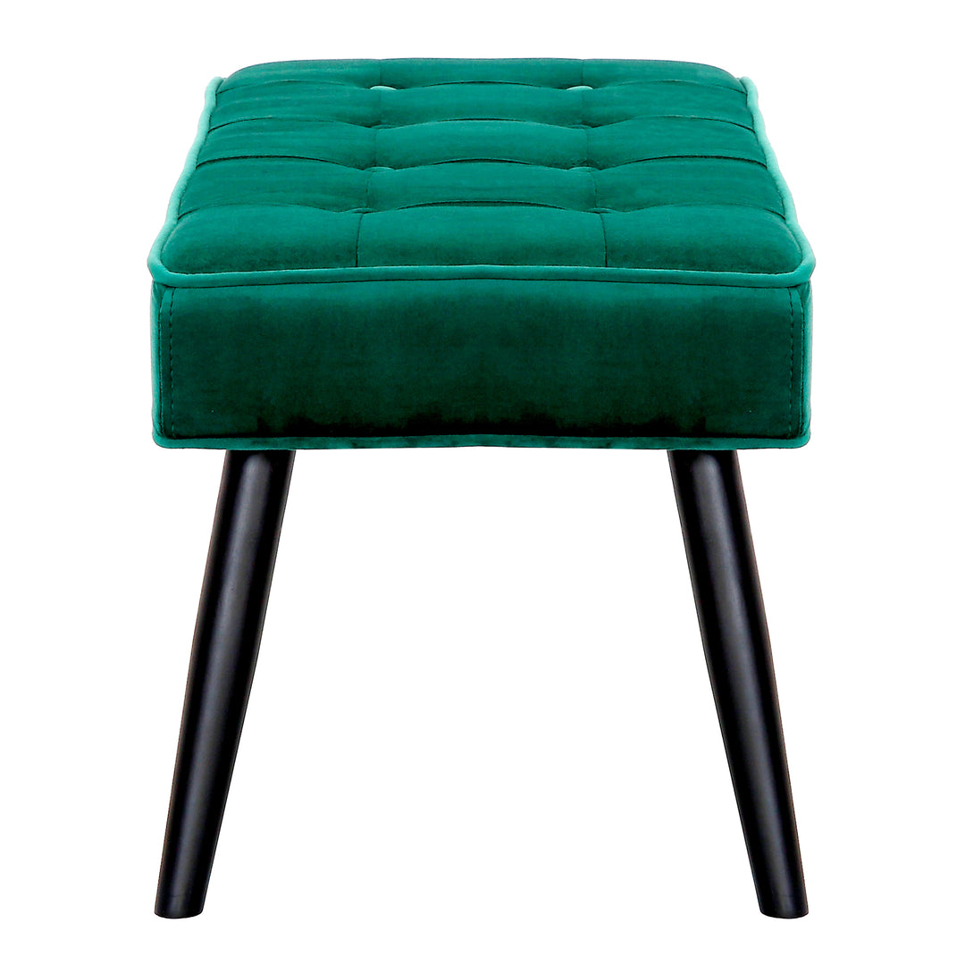 Wordford Tufted Velvet Upholstered Bench