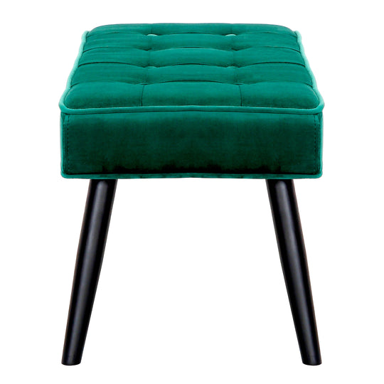 Wordford Tufted Velvet Upholstered Bench