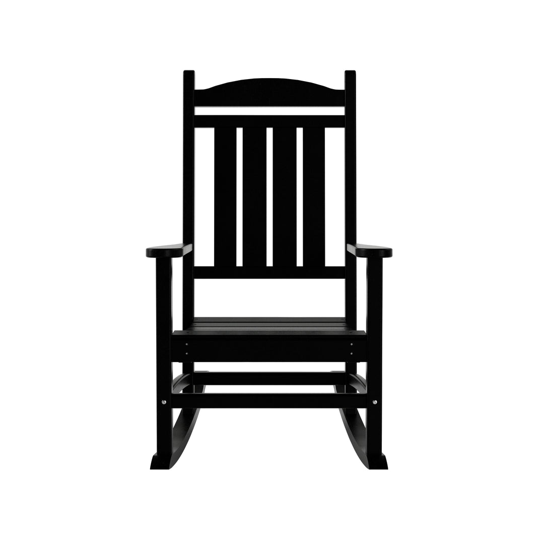Malibu Outdoor Patio Poly Classic Porch Rocking Chair
