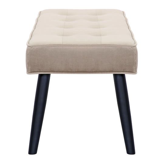 Wordford Tufted Velvet Upholstered Bench