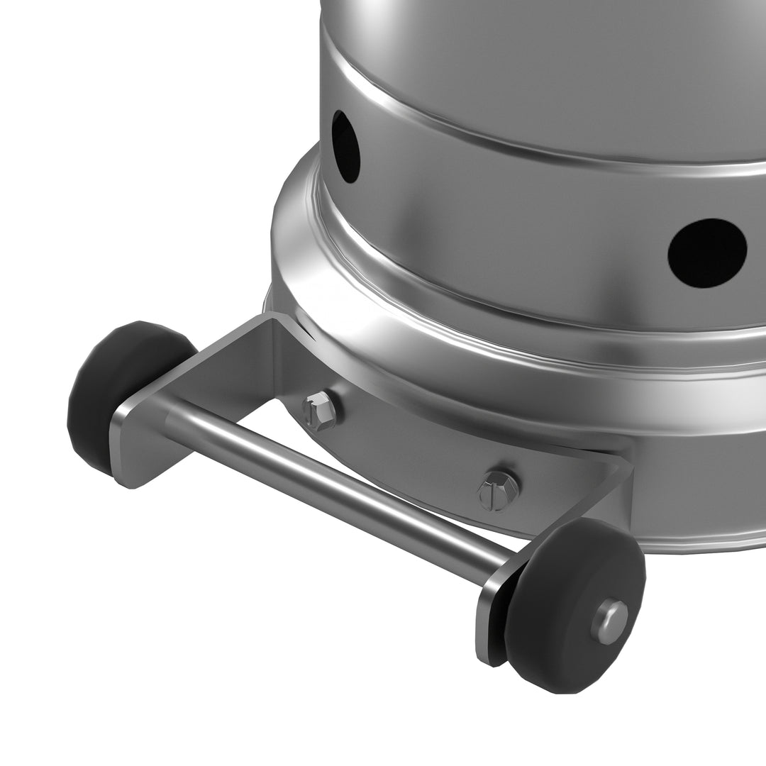 Hollis Outdoor Patio Heater with Wheels 47,000 BTU