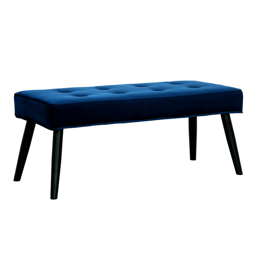 Wordford Tufted Velvet Upholstered Bench