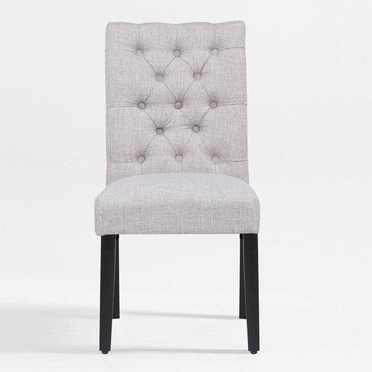 Hayes Upholstered Button Tufted Dining Chair