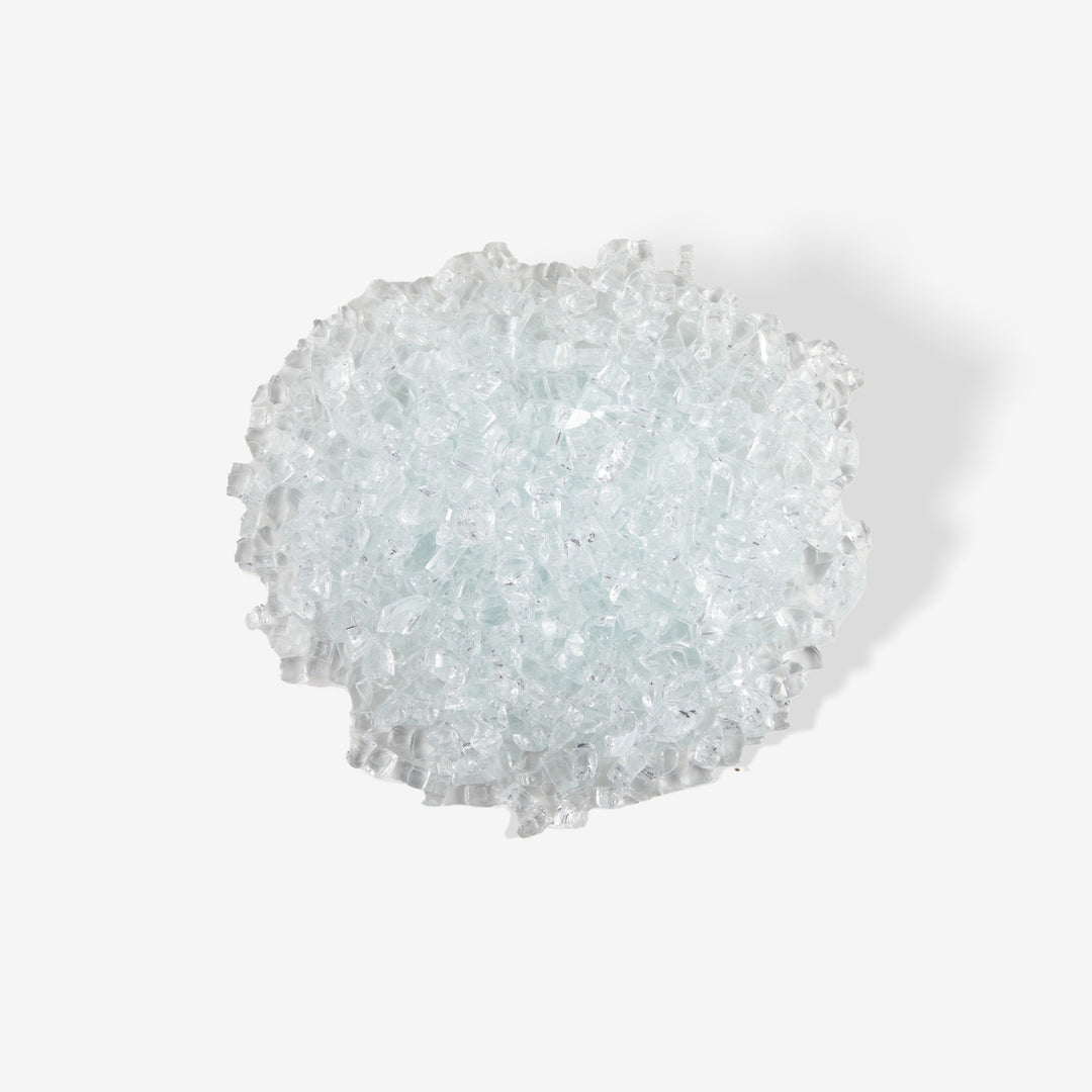 Sansom Fire Pit Fire Glass Tempered Glass Rocks for Fireplace