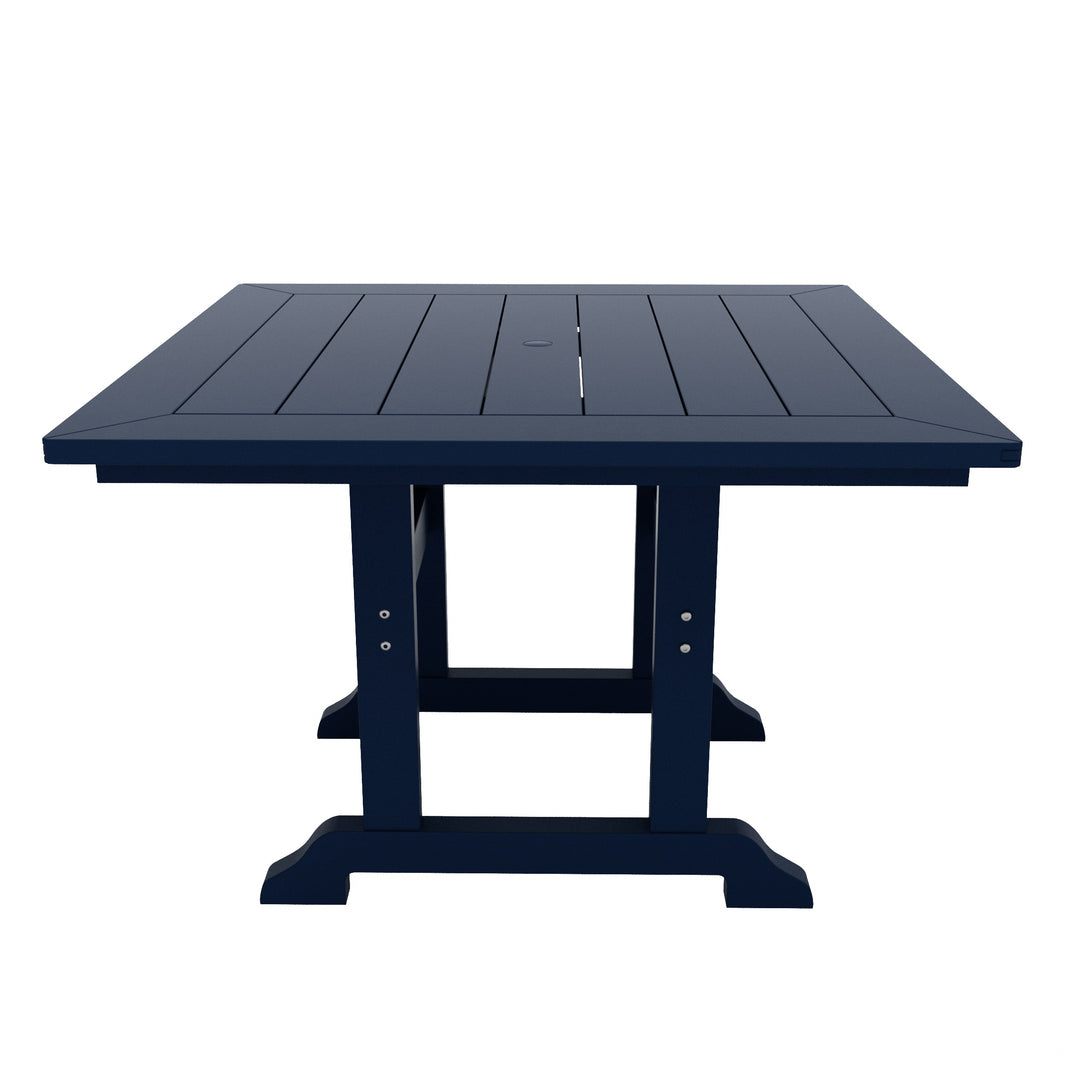 Malibu 5 Piece Outdoor Patio Dining Set Outdoor Square Table and Side Chair