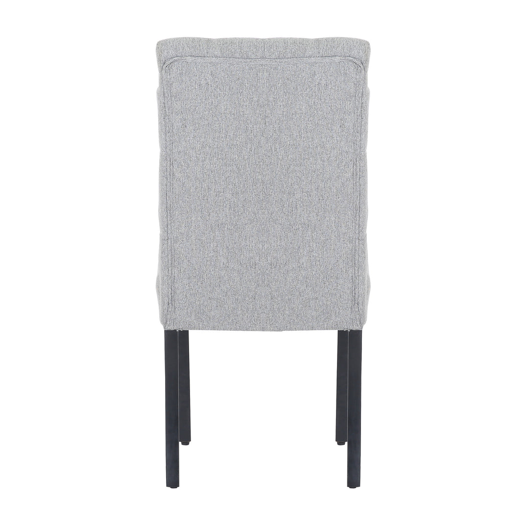 Hayes Upholstered Button Tufted Dining Chair (Set of 2)