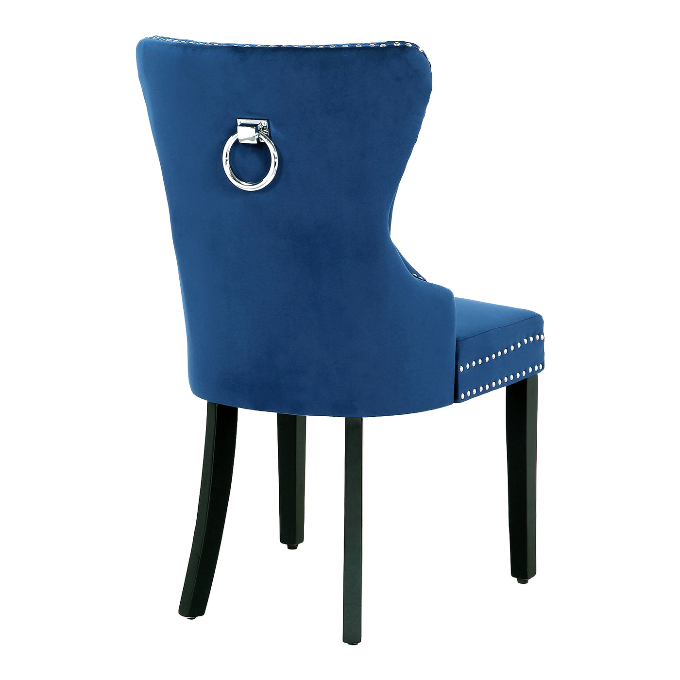 Wordford Velvet Upholstered Tufted Dining Chairs (Set of 4)