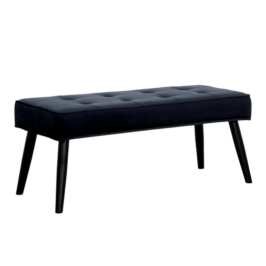 Wordford Tufted Velvet Upholstered Bench